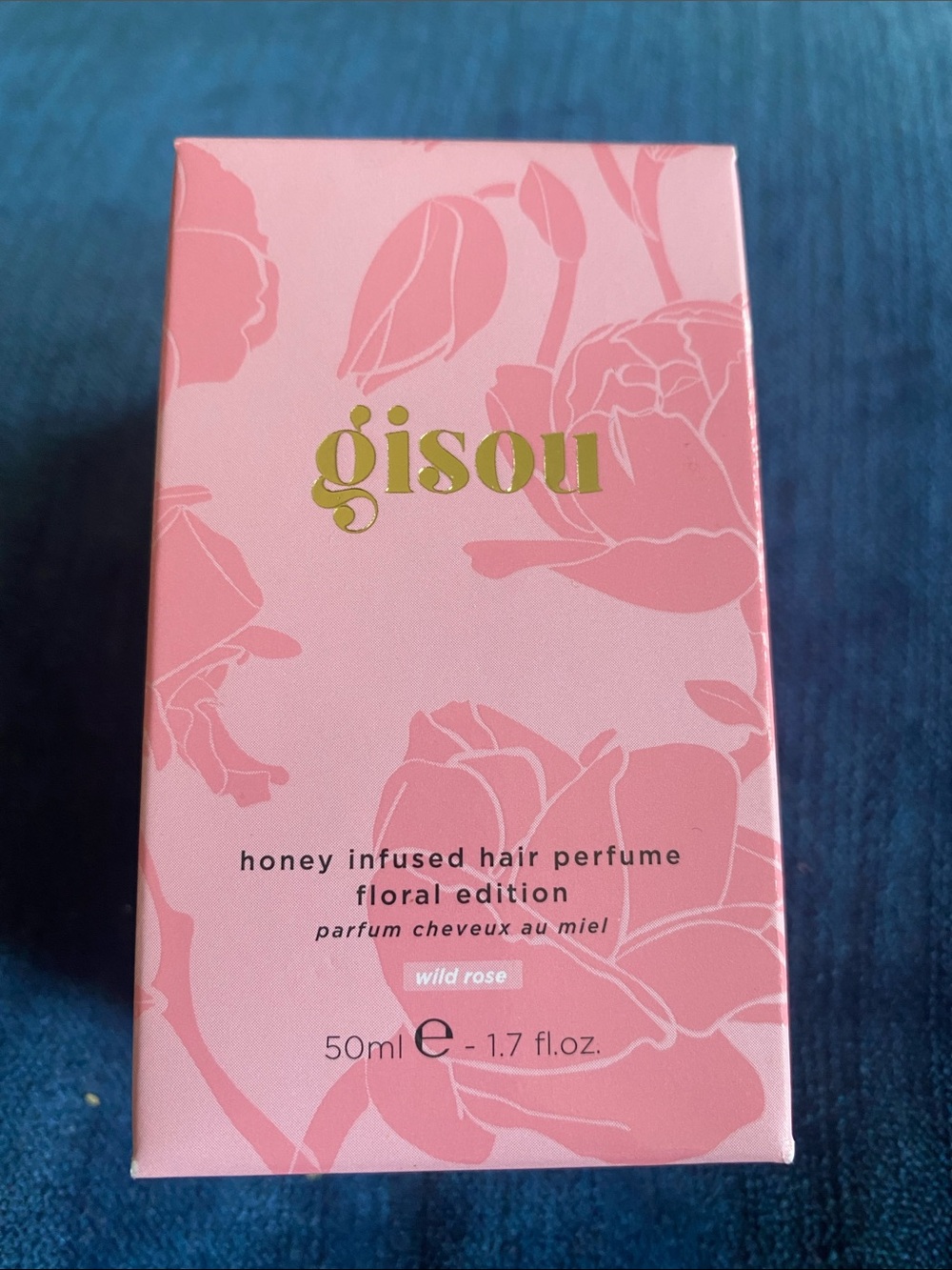 Gisou Wild Rose Honey-Infused Hair Perfume — Pink